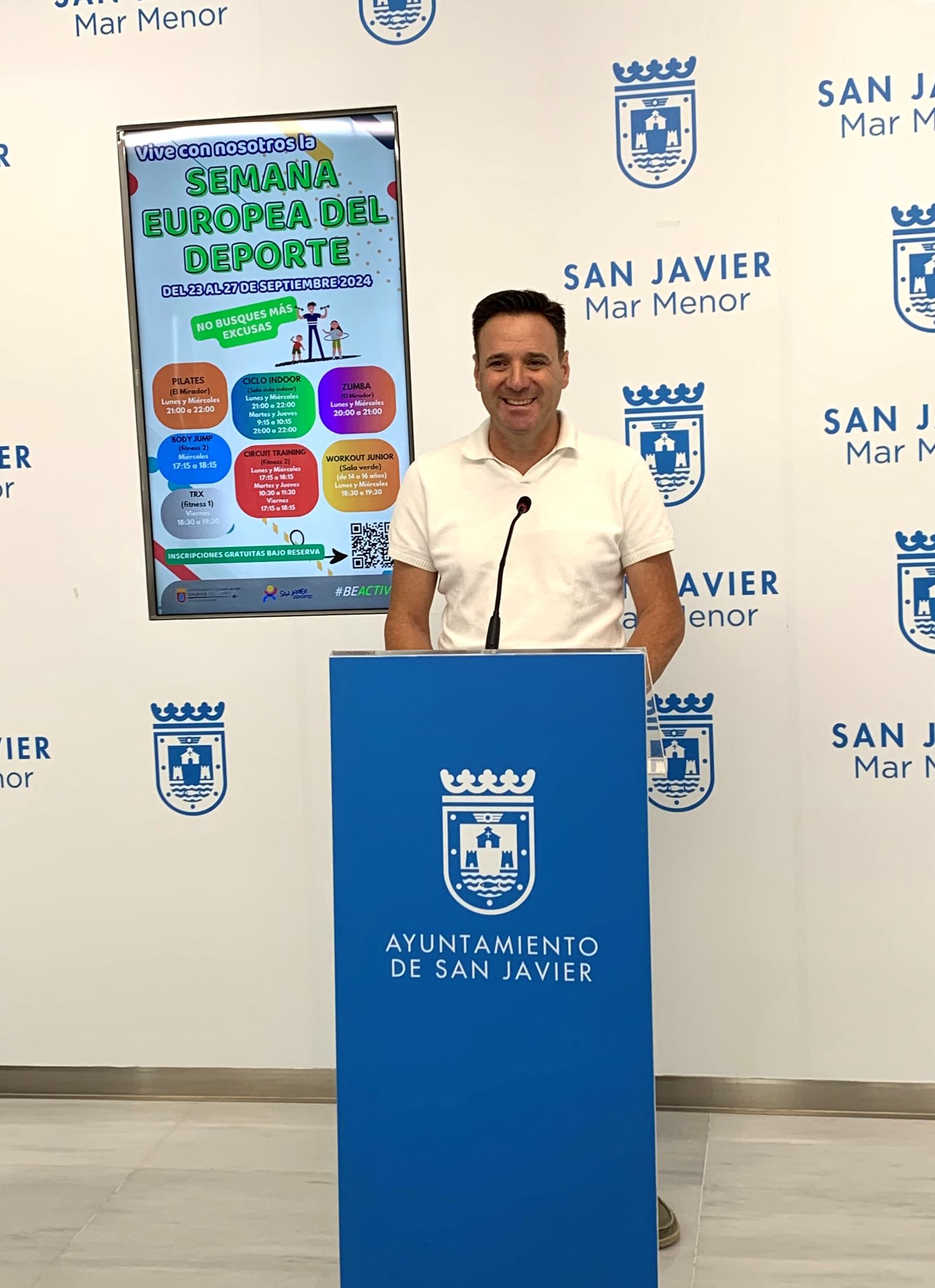 San Javier se suma a la Semana Europea  del Deporte